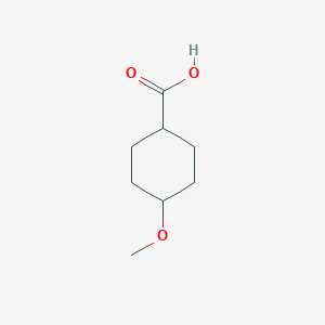 molecular formula C8H14O3 B153624 4-Methoxycyclohexanecarboxylic acid CAS No. 73873-61-7
