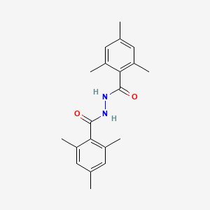 molecular formula C20H24N2O2 B15362888 2,4,6-trimethyl-N'-(2,4,6-trimethylbenzoyl)benzohydrazide CAS No. 6304-44-5