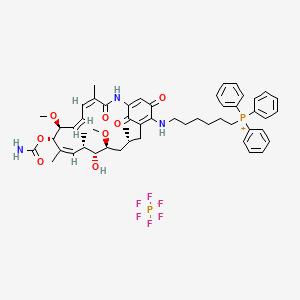 molecular formula C52H65F6N3O8P2 B15363000 Gamitrinib-TPP 