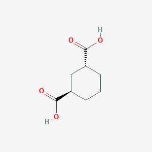 molecular formula C8H12O4 B153631 trans-Cyclohexane-1,3-dicarboxylic acid CAS No. 2305-30-8