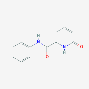 molecular formula C12H10N2O2 B15363228 6-Hydroxy-N-phenylpicolinamide 
