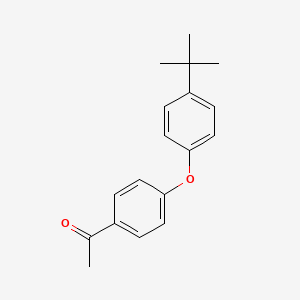 molecular formula C18H20O2 B15363590 1-(4-(4-tert-Butylphenoxy)phenyl)ethanone 