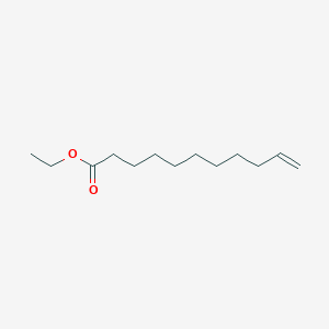 molecular formula C13H24O2 B153637 十一碳酸乙酯 CAS No. 692-86-4