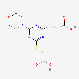 molecular formula C11H14N4O5S2 B15363960 CXCL12 ligand 1 