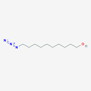 molecular formula C10H21N3O B015364 10-叠氮基-1-癸醇 CAS No. 57395-48-9