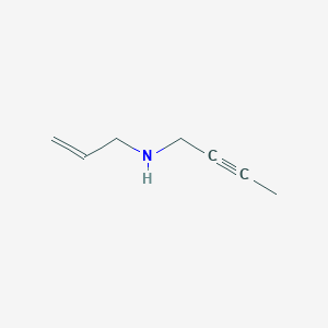 molecular formula C7H11N B15364025 Allyl-but-2-ynyl-amine 