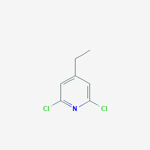 molecular formula C7H7Cl2N B15364124 2,6-Dichloro-4-ethylpyridine 