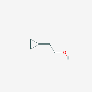 molecular formula C5H8O B15364207 2-Cyclopropylideneethanol 