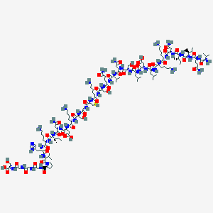 molecular formula C139H239N43O45S B15364211 Tau Peptide (275-305) (Repeat 2 domain) 