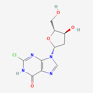 molecular formula C10H11ClN4O4 B15364593 2-Chloro-2'-deoxyinosine 