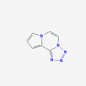 molecular formula C7H5N5 B15364650 Pyrrolo[1,2-A]tetrazolo[5,1-C]pyrazine CAS No. 918149-97-0