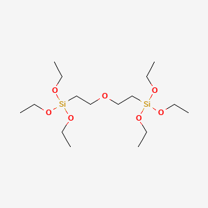 molecular formula C16H38O7Si2 B15365502 Ether, bis(2-triethoxysilylethyl) CAS No. 60600-67-1