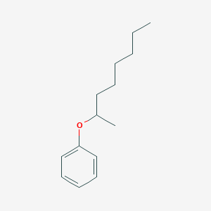 molecular formula C14H22O B15365655 [(Octan-2-yl)oxy]benzene CAS No. 20012-43-5