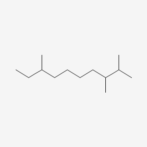 molecular formula C13H28 B15365982 2,3,8-Trimethyldecane CAS No. 62238-14-6