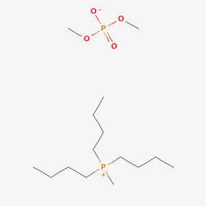 molecular formula C15H36O4P2 B153661 Tributyl(methyl)phosphonium dimethyl phosphate CAS No. 20445-88-9