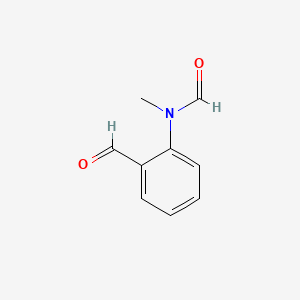 molecular formula C9H9NO2 B15366318 2-Formylphenyl(methyl)formamide CAS No. 52479-54-6