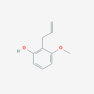 molecular formula C10H12O2 B15366389 2-Allyl-3-methoxyphenol 