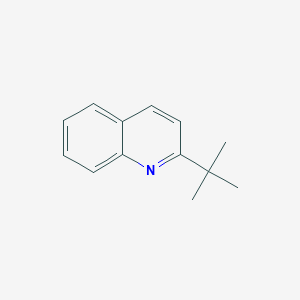 molecular formula C13H15N B15366439 2-tert-Butylquinoline CAS No. 22493-94-3