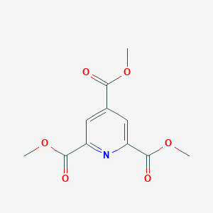 molecular formula C11H11NO6 B153665 Trimethyl pyridine-2,4,6-tricarboxylate CAS No. 25309-39-1