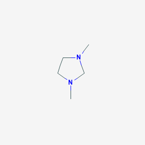 molecular formula C5H12N2 B15366825 1,3-Dimethylimidazolidine 