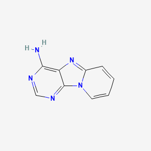 molecular formula C9H7N5 B15367101 Pyrido[1,2-e]purin-4-amine CAS No. 172483-76-0