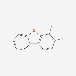 molecular formula C14H12O B15367157 3,4-Dimethyl-dibenzofuran 