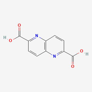 molecular formula C10H6N2O4 B15367522 1,5-Naphthyridine-2,6-dicarboxylic acid 