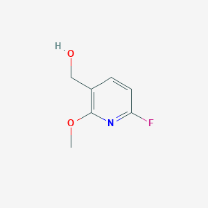 molecular formula C7H8FNO2 B15367619 (6-Fluoro-2-methoxypyridin-3-yl)methanol 