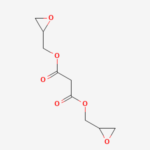 molecular formula C9H12O6 B15368274 Bis(2,3-epoxypropyl) malonate CAS No. 60468-48-6