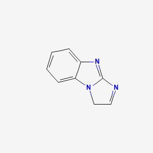 molecular formula C9H7N3 B15368339 3h-Imidazo[1,2-a]benzimidazole CAS No. 247-80-3