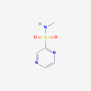 molecular formula C5H7N3O2S B15368951 N-methylpyrazine-2-sulfonamide 