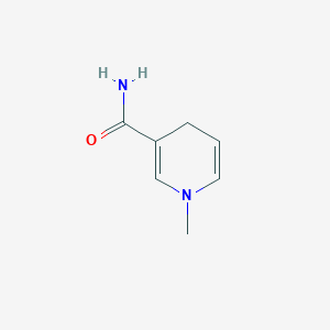 molecular formula C7H10N2O B015369 1-Methyl-1,4-dihydronicotinamide CAS No. 17750-23-1