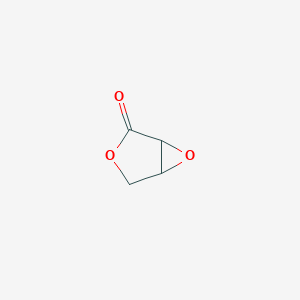 molecular formula C4H4O3 B15369037 3,6-Dioxabicyclo[3.1.0]hexan-2-one CAS No. 754147-29-0