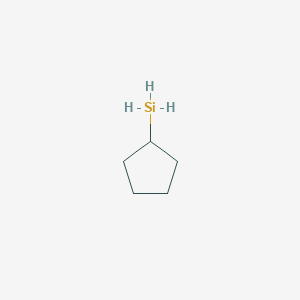 molecular formula C5H12Si B15369427 Cyclopentylsilane 