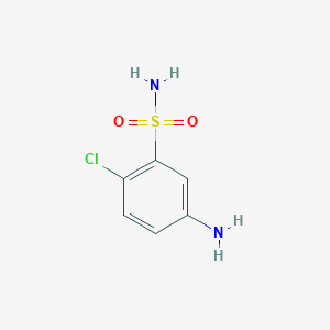 molecular formula C6H7ClN2O2S B015370 5-Amino-2-chlorobenzenesulfonamide CAS No. 2015-19-2