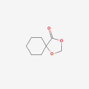 molecular formula C8H12O3 B15371239 1,3-Dioxaspiro[4.5]decan-4-one CAS No. 27032-96-8