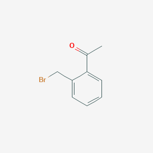 molecular formula C9H9BrO B15371385 o-Bromomethylacetophenone CAS No. 168551-52-8