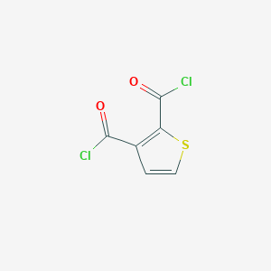 molecular formula C6H2Cl2O2S B15371469 2,3-Thiophenedicarbonyl dichloride CAS No. 63599-98-4