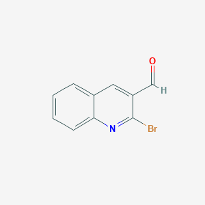 molecular formula C10H6BrNO B15371615 2-Bromoquinoline-3-carbaldehyde 