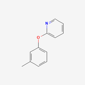 molecular formula C12H11NO B15371890 2-(3-Methylphenoxy)pyridine CAS No. 4783-77-1
