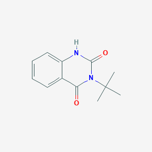 molecular formula C12H14N2O2 B15372504 3-tert-butyl-1H-quinazoline-2,4-dione 