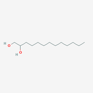 molecular formula C13H28O2 B15372631 Tridecane-1,2-diol CAS No. 33968-46-6