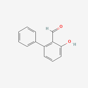 molecular formula C13H10O2 B15372636 Hydroxyl-biphenyl carbaldehyde 