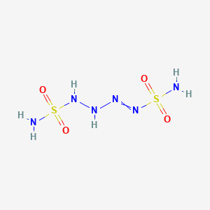 molecular formula H6N6O4S2 B15372816 Azosulfamide disodium salt;Neoprontosil disodium salt 