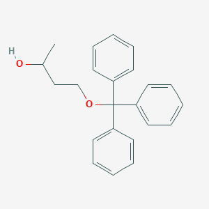 molecular formula C23H24O2 B15373621 4-(Trityloxy)butan-2-ol 