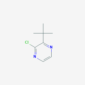 molecular formula C8H11ClN2 B15373633 2-Tert-butyl-3-chloropyrazine 