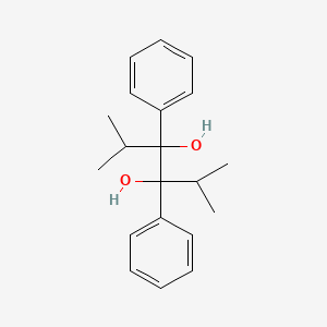 molecular formula C20H26O2 B15373696 2,5-Dimethyl-3,4-diphenylhexane-3,4-diol CAS No. 59214-60-7
