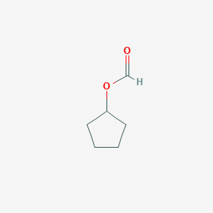 molecular formula C6H10O2 B15373873 Cyclopentyl formate CAS No. 62781-99-1