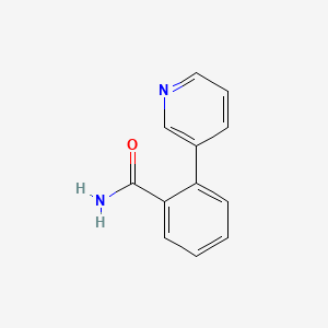 molecular formula C12H10N2O B15373917 2-(3-Pyridinyl)benzamide 