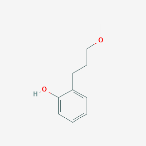 molecular formula C10H14O2 B15374192 2-(3-Methoxypropyl)phenol CAS No. 330976-51-7